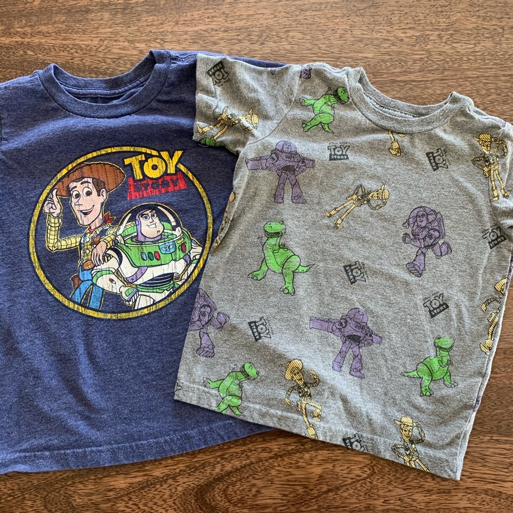2 Disney Toy Story Shirts